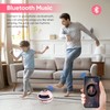 Music Jump Rope Machine, Wireless Skipping Rope with Counter for