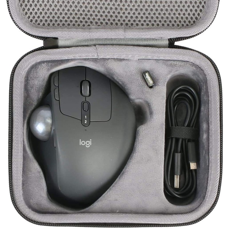 Logicool MX ERGO MXTB1s Bluetooth Wireless Trackball, Super Convenient Hard