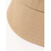 Beams Men's Basic Bucket Hat, beige