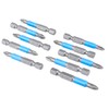 Yakamoz 10Pcs Phillips Bits #2 Magnetic Screwdriver Bit Set 1/4"