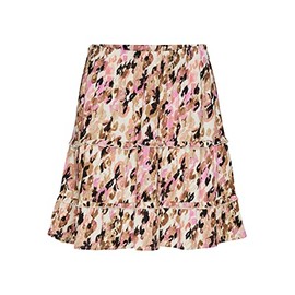VERO MODA Women's Skirt, Tigers Eye/Aop:ina