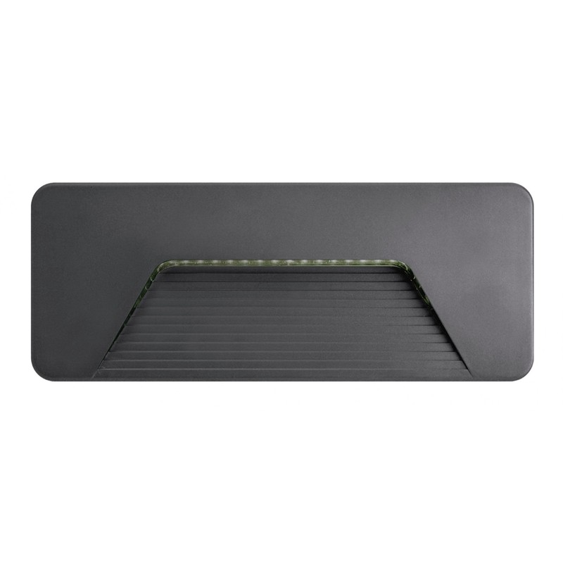 PathLux Surface Brick Light IP65 3w 150lm 3000K Dark Grey
