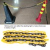 1 x plastic chain, 10 mm x 5 m warning