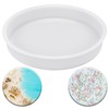 Extra Large Resin Table Mold 12 Inch Round Silicone Tray