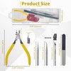 BOOSDEN Plastic Model Tool Set of 11 Piece, Thin Blade,