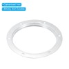 PATIKIL 8" Duct Connector Flange, Metal Straight Pipe Exhaust Flange