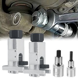 Spreader Wheel Bearing Housing Spreader 4 Pieces Car Tool Universal Insert Short Long Wheel Bearing Tools Apply Removal Spring Strut and Spherical Hub Bearing Spreader Wheel Bearing Tools Wheel