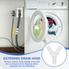 PATIKIL Drain Hose Connector 3-Way Washing Machine Drain Hose Adapter
