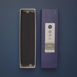Asayu Japan Zen Garden Incense Sticks - Low Smoke Japanese Incense, 20g (35-40 Sticks), Made in Japan, Smokeless for Less Irritation and Non-Toxic, for Meditation, Relaxation & Home Fragrance