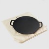 JAJU Non-stick coating griddle for induction_36CM, black black_FRFR / 자주