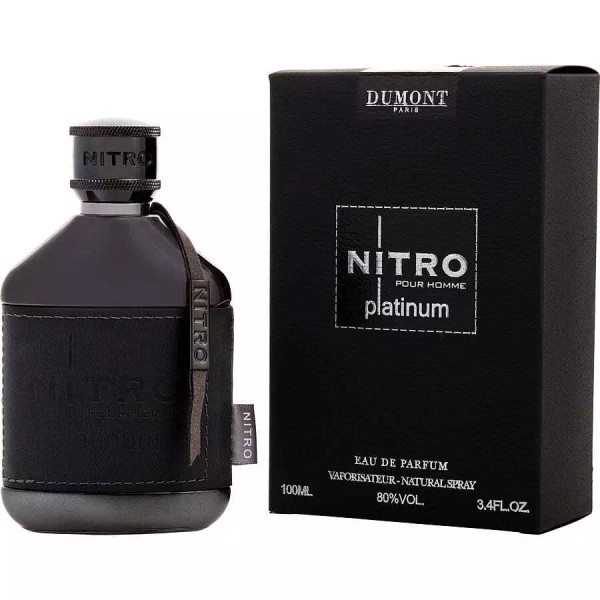 Dumont Nitro Platinum EDP Spray 3.4 Oz For Men by