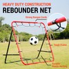 Soccer Rebounder Kickback Football Rebound Net (Adjustable Angle) Portable Easy