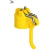 Alberts 663582 Linen Tensioner Head for Clothes Poles Plastic Yellow