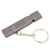 Whistle Flash Drive SOS Outdoor Waterproof 120dB Sound Multifunction Zinc