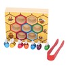 Clamp Bee Matching Game Toys Early Educational Learning Fine Motor