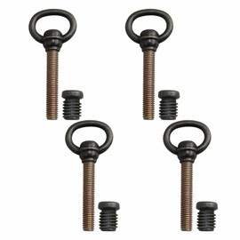 4pcs M8*71mm Antique Brass Mirror Frame Screws Antique Brass Swivel Mirror Screw for Installing Swing Mirrors onto The Frame
