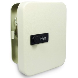 Safe 3987 Key Cabinet Lockable Including Key Fob – Key Safe with Number Code Outside – 3 Digit Combination Code – with 20 Hooks – Includes Wall Plugs for Hanging – Dimensions 200 x 160 x 70 mm