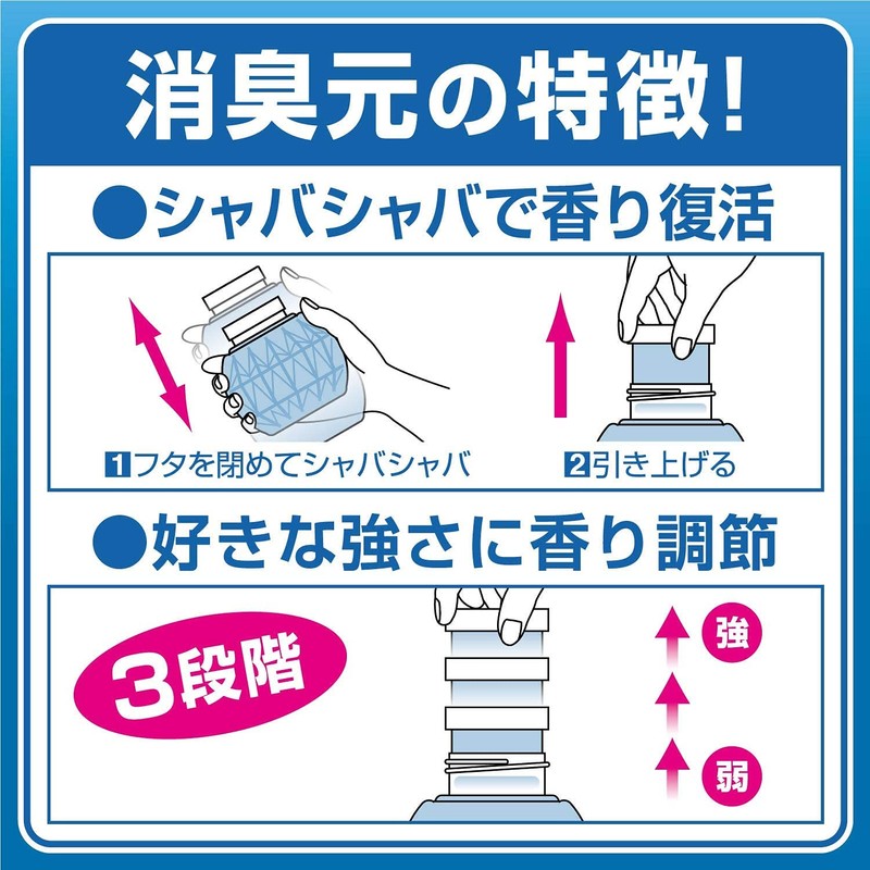 小林製薬の介護用品 介護の消臭元 清潔なせっけんの香り 消臭芳香剤 部屋用 400ml