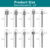 YURINWOO 20PCS HSS Rotary Burr Set, Carving Bits & Engraving