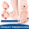 Leogony 3 Pairs Bunion Corrector Big Toe Straightener, Bunion Protector