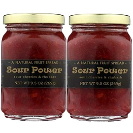 Mountain Fruit Company - Sour Cherry Rhubarb Jam - Sour Power (2 Jars)