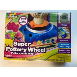 Creative Kids Super Pottery Wheel Pottery Made Easy!