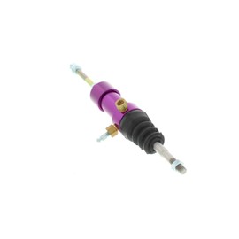 Speedway Motors Pull-Type Clutch Release Slave Cylinder with 7/8" Bore, Anodized Finish, 3/8" Inverted Flare Inlet, Includes Bleeder Adapter, Compatible with Hydraulic Throwout Bearings