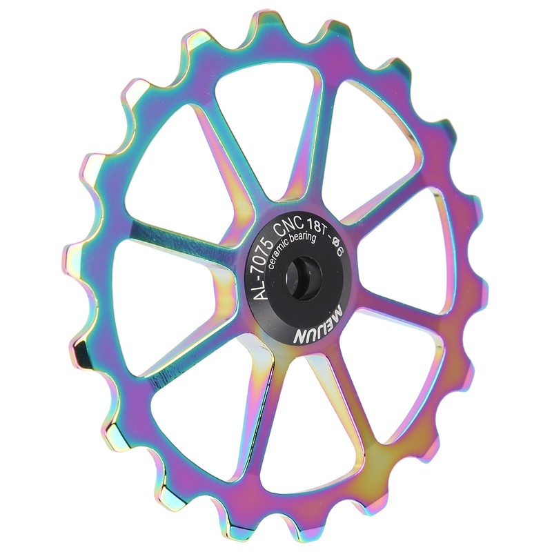 18T Guide Roller Bicycle Rear Derailleur Pulley Wheels for Road