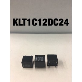 Electromechanical Relay 24VDC 1.6KOhm 12A SPDT (19x15.5x15.5)mm THT Power Relay