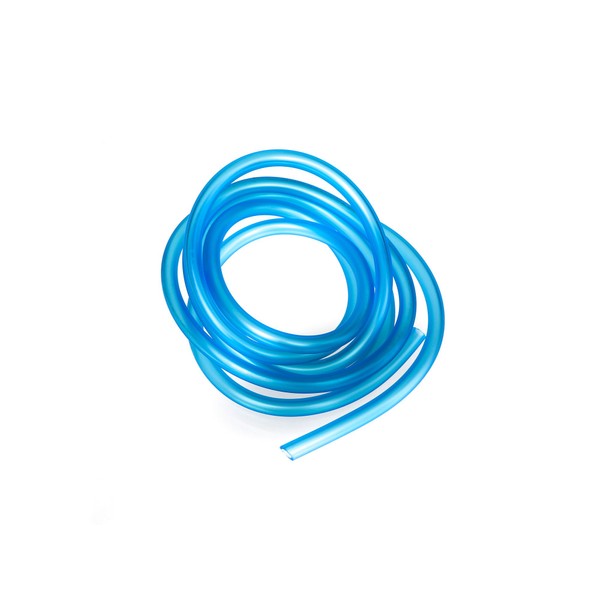 Petrol Hose, Blue Transparent, 2 Metres, Diameter 5 x 8.2