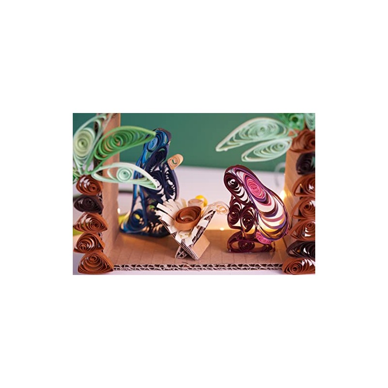 VBS Quilling Paper Embossing Organiser Pen 6 Pack Pen Pricking