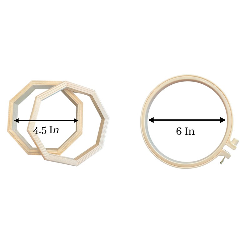 Moda Crafts Transparent Embroidery Kit (Lotus)