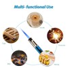 HONEST Torch Lighters Butane Lighters Refillable Single Jet Flame for