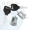 International Cab Door Lock Cylinder w/Keys for Left Driver &