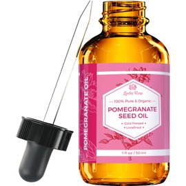 Leven Rose Aceite de Semilla de Granada Prensado en Frío, Puro y Sin Refinar, Frasco con Gotero 30 ml