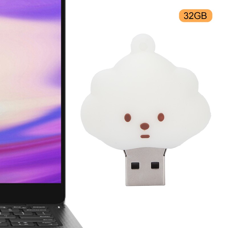 Cartoon U Disk Bear Doll Appearance High Speed Bulk Storage