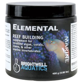 Brightwell Aquatics Elemental - Dry Reef-Building Complex for Corals, Clams, etc. 400g / 14.1oz