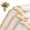 20 Sheets Flower Wrapping Paper - Waterproof Floral Bouquet Wrapping