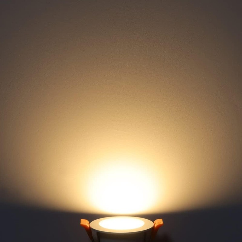 2 Inch LED Downlight, Recessed Lighting Dimmable Ceiling Light, 3W,