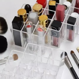 Gitabrand 화장품보관 타워형 립스틱 보관함 28구 Tower-type lipstick storage case for 28 cosmetics [Single item]
