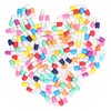 370Pcs Message Capsules Deliver Message Cute Patterns Cute Love Capsules