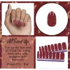 Color Street ALL FIRED UP Nail Polish Strips Red Glitter