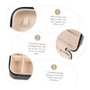 LIFKOME 3pcs Travel Jewelry Organizer Box Pu Leather Storage Case