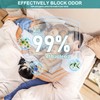 Pack of 6 Nappy Bin Refill Film Compatible with Basket,
