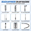 Dreyoo 9 PCS Grease Gun Couplers,Grease Gun Tip Quick Connect