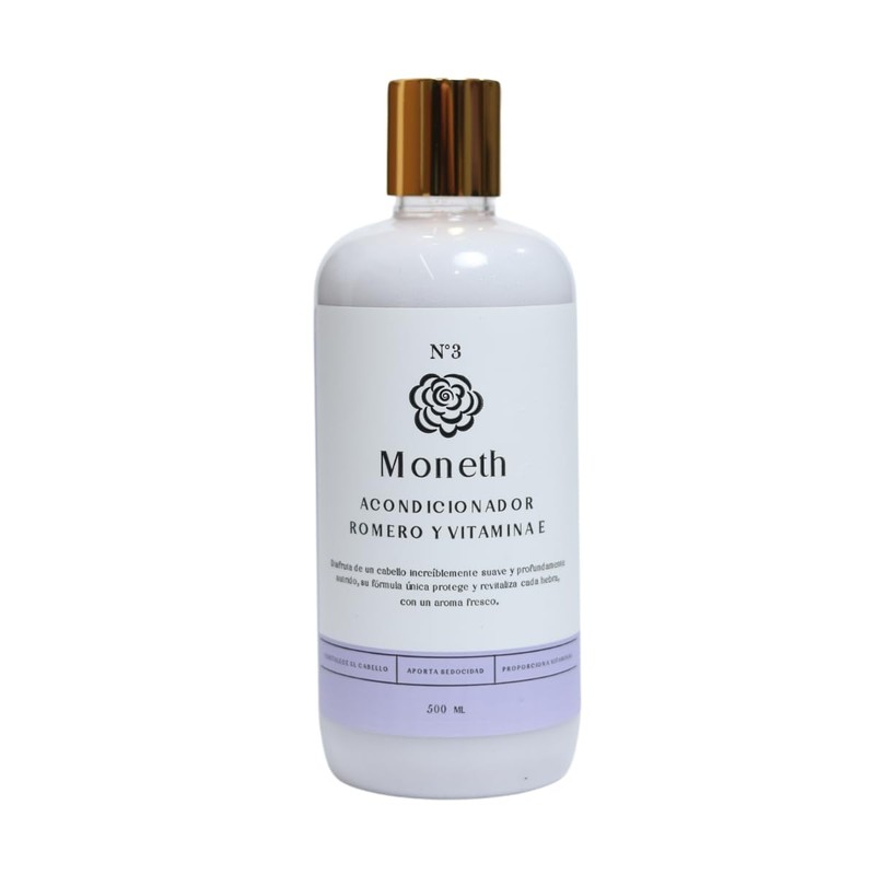 Moneth | Acondicionador | ROMERO Y VITAMINA E | Protege,