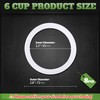 LitOrange 8 PCS Replacement Spare Food Grade Silicone (Better Than