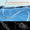 ROLiGHTiC Marine Submersible Boat LED Strip Lights, 50FT IP68 Waterproof