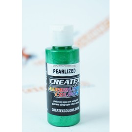 Airbrush Colors Createx Pearlized 5305 Pearl Green 2oz. Paint. by SprayGunner