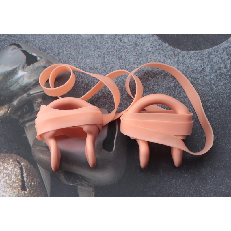 Ruwado 2 Pcs Nose Plugs Swimming Nose Clips with String